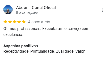 Avaliações